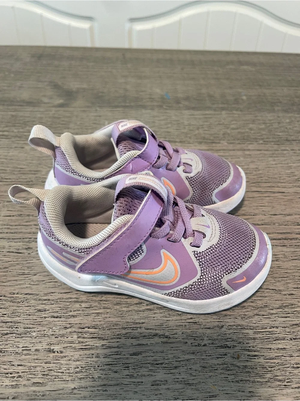 Nike Cosmic Runner TD Violet Star Toddler Infant Running Shoes Size 7C